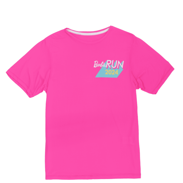 Camiseta Barbie Run 2024 Unissex Infantil